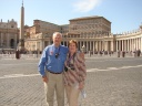 Popes quarters behind us to the right of the oblisk is a triangle roof for smoke to show when new pope chosen.jpg